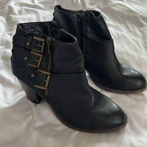 Black booties